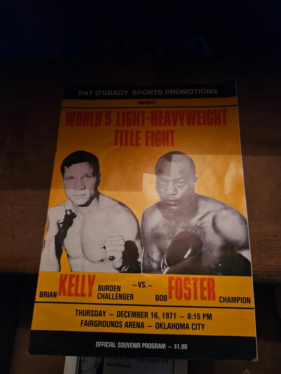Vintage Boxing Programme
