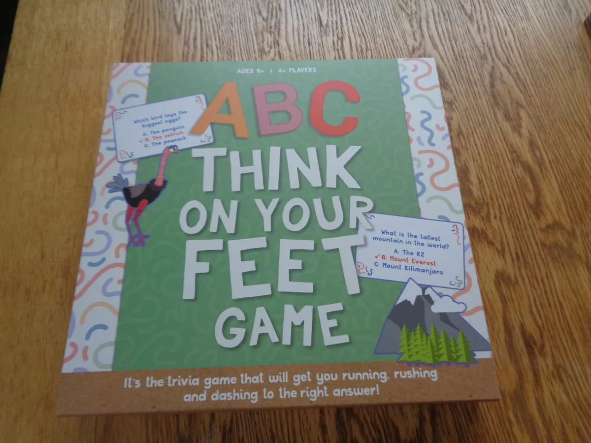 ABC Think On Your Feet Game for Sale - Image 1