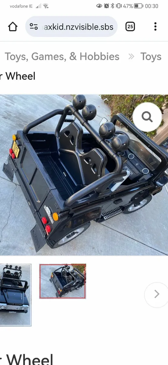 Kids electric land rover - Image 1