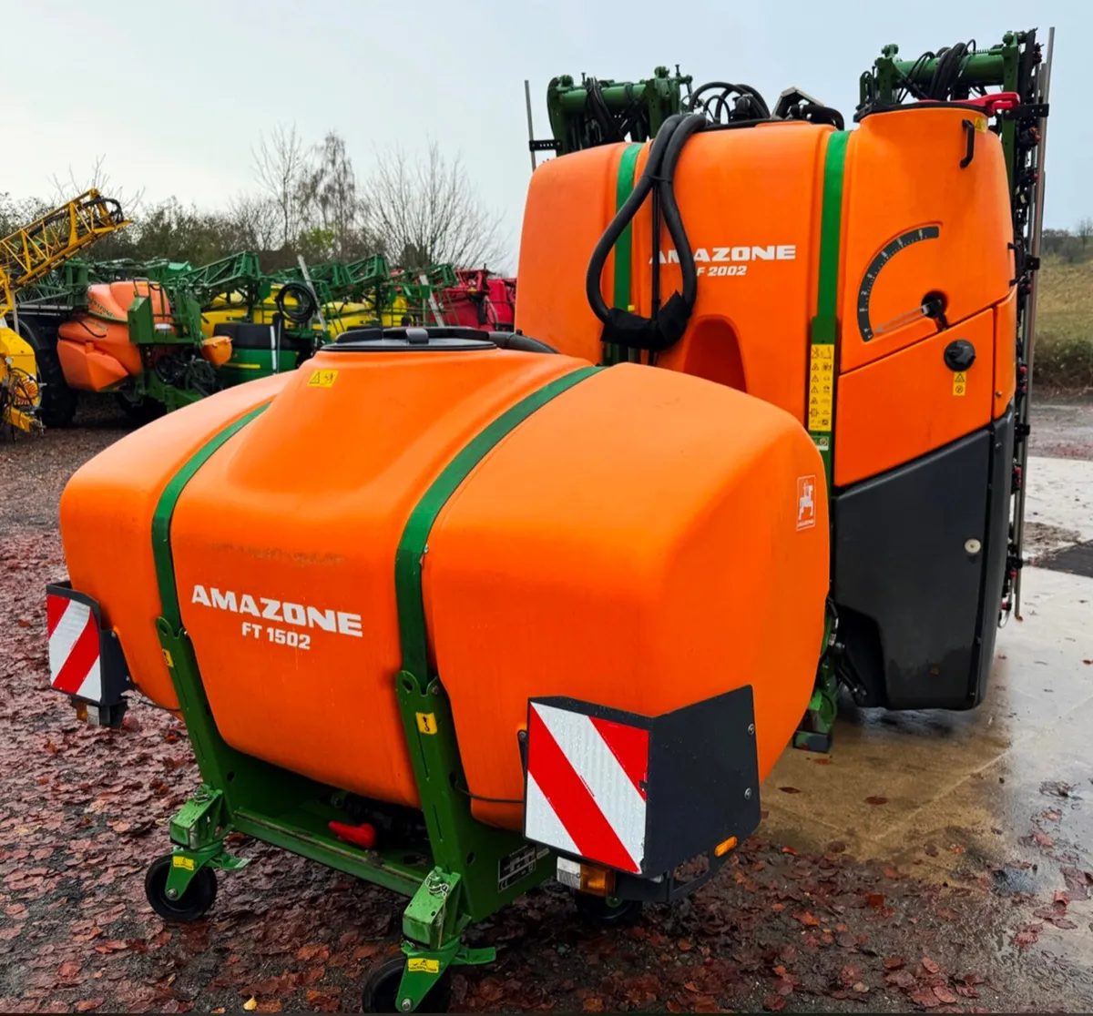 Amazone UF2002 sprayer and FT1502 front tank - Image 2