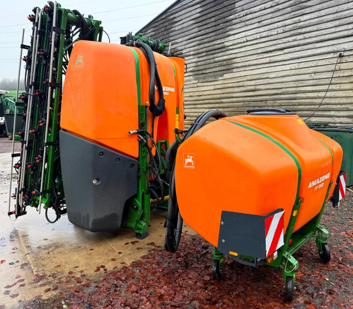 Amazone UF2002 sprayer and FT1502 front tank - Image 1