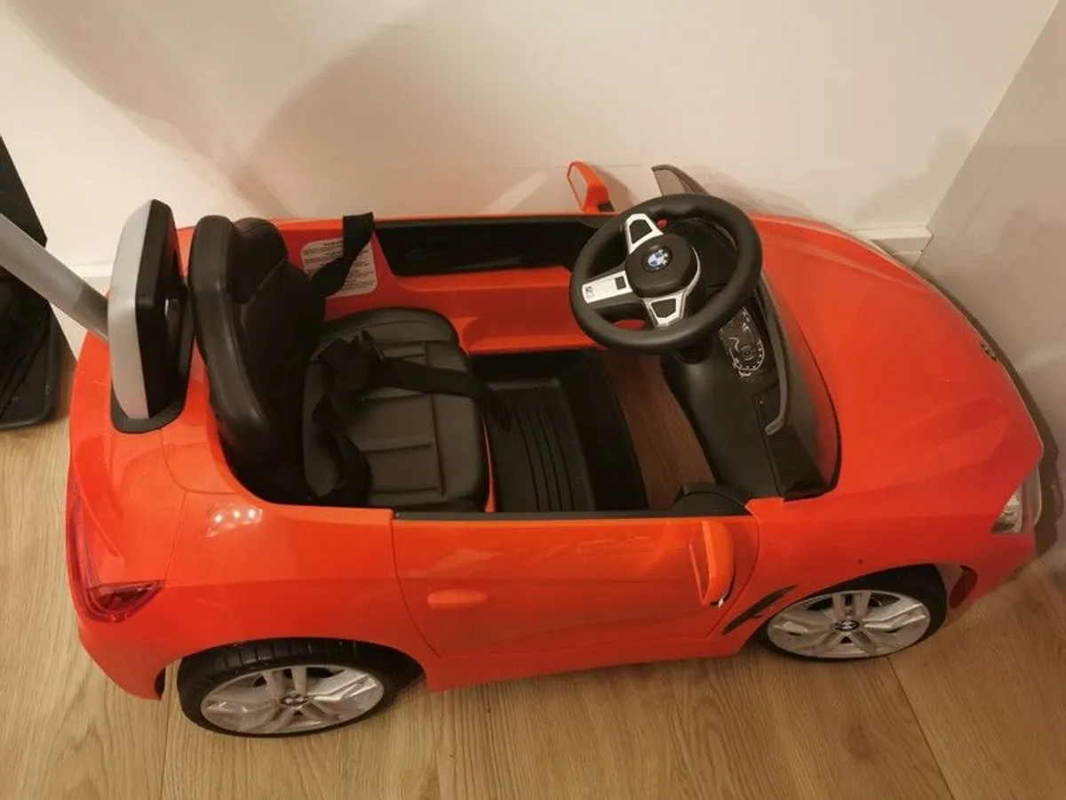 BMW Z4 Roadster Push-Along Car - Image 1