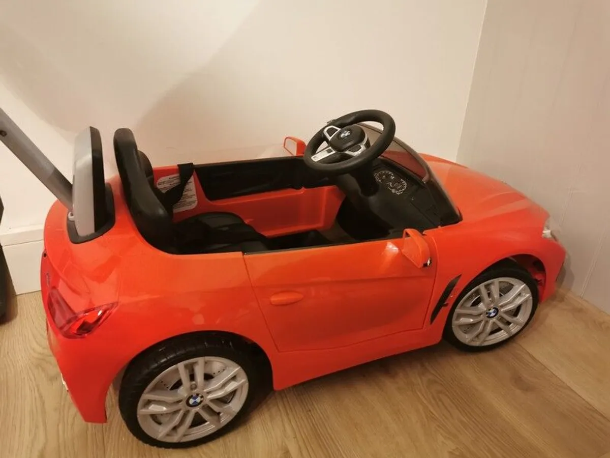 BMW Z4 Roadster Push-Along Car - Image 2