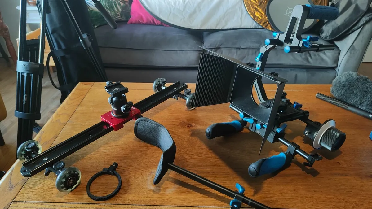 Professional Video Production Gear Lot 20+ Items - Image 4