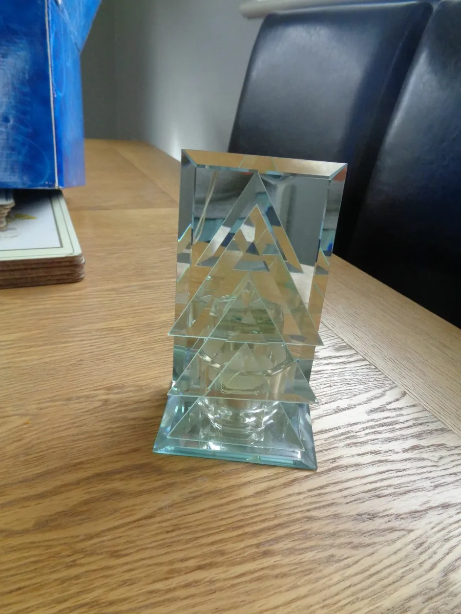 Glass Candle Holder for Sale - Image 2