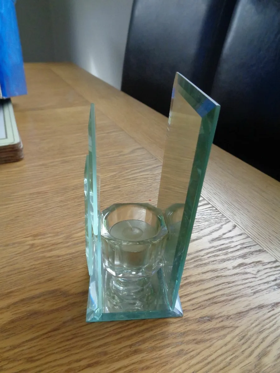Glass Candle Holder for Sale - Image 4