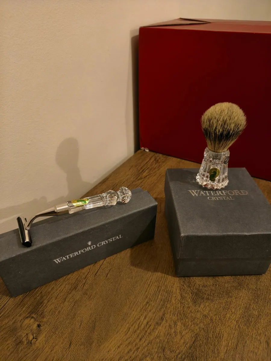 Waterford Crystal Shaving Set - Image 3
