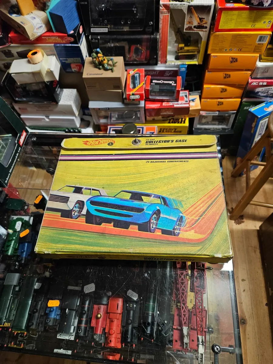 Vintage Hotwheels Collectors Case - Image 1