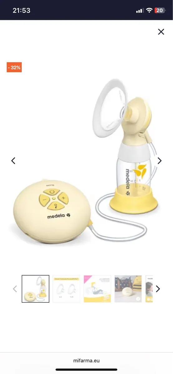 Medela swing flex breast pump