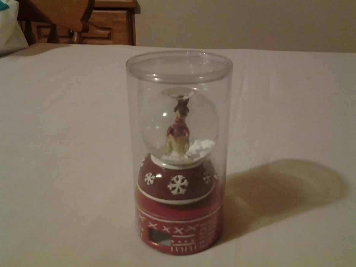 Snow Globe Bottle Topper for Sale - Image 4