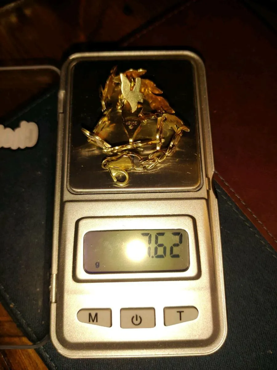 CHUNKY SWAG,14CT Gold 7.62 Gram 8"New Bracelet ! - Image 2