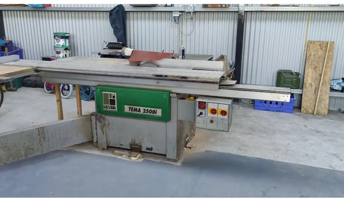 Lazzarai 2.5m single phase panel saw - Image 2