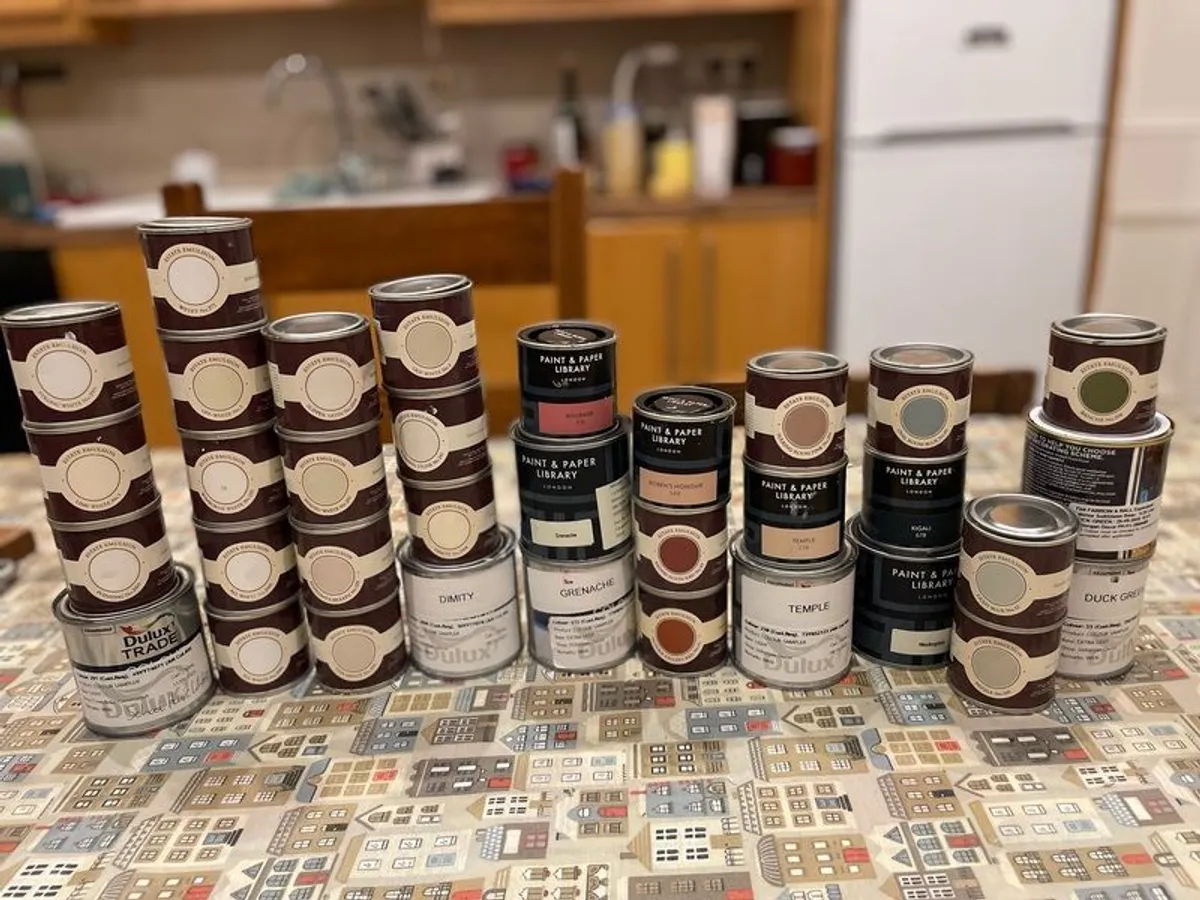 Sample Paint Pots - Image 1