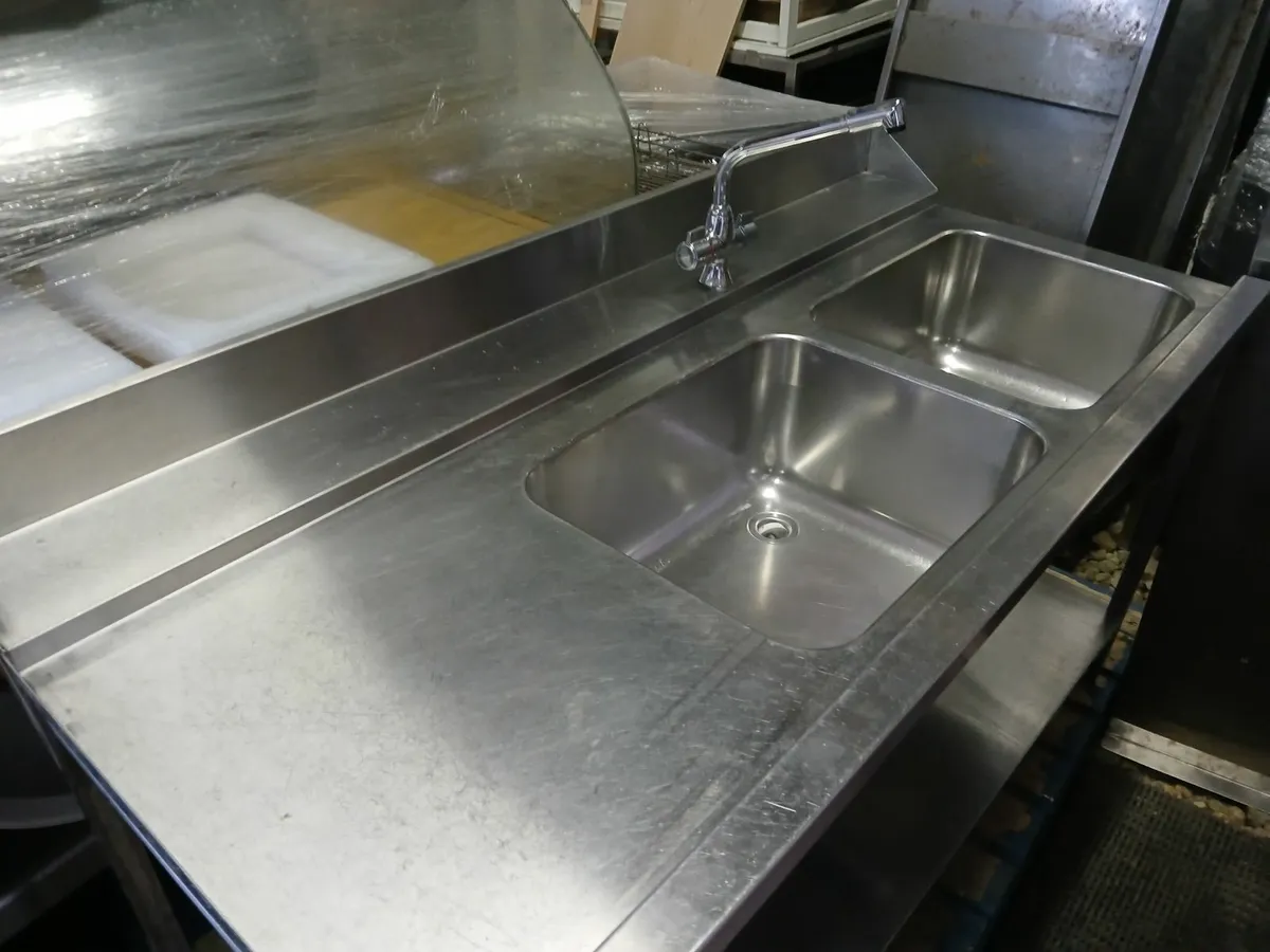 Staneless steel cabbinet sink unit complete - Image 4