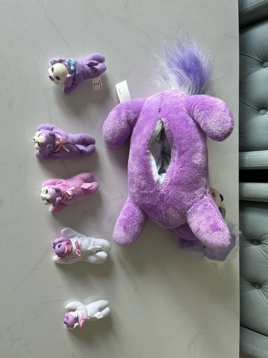 Puppy Surprise & Her 5 Puppies Plush Toy Playset - (Free items for first buyer to offer asking price on this) - Image 2