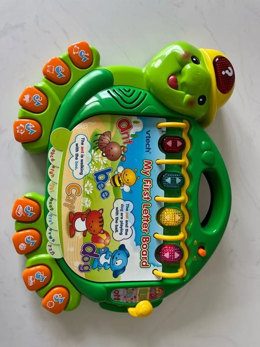 VTech, My first letter board - free batteries included (Free items for first buyer to offer asking price on this) - Image 1