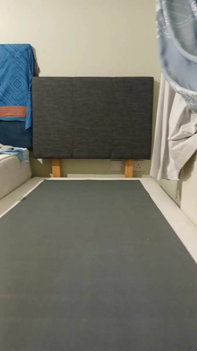 Single Bed base and headboard - Image 1