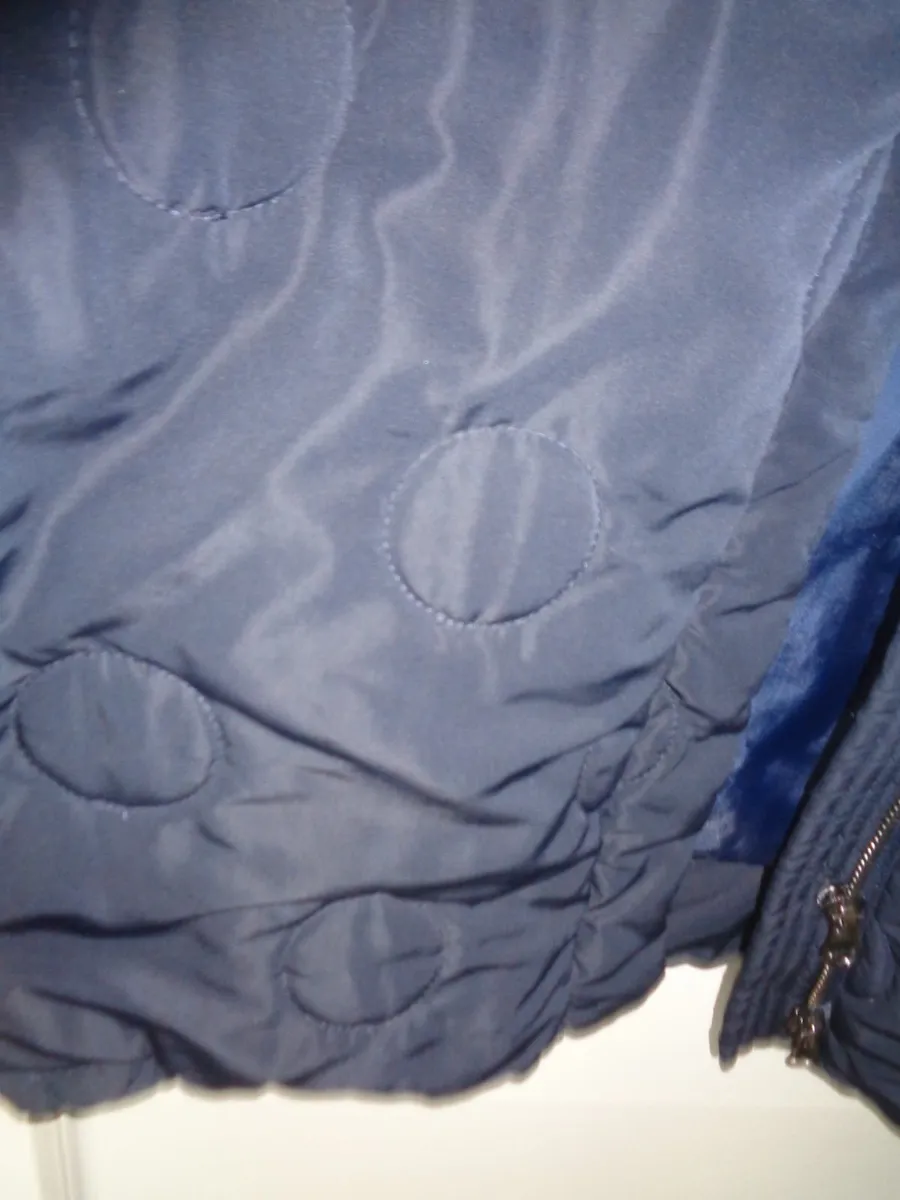 Carolyn Donnolly Quilted Coat for Sale - Image 2