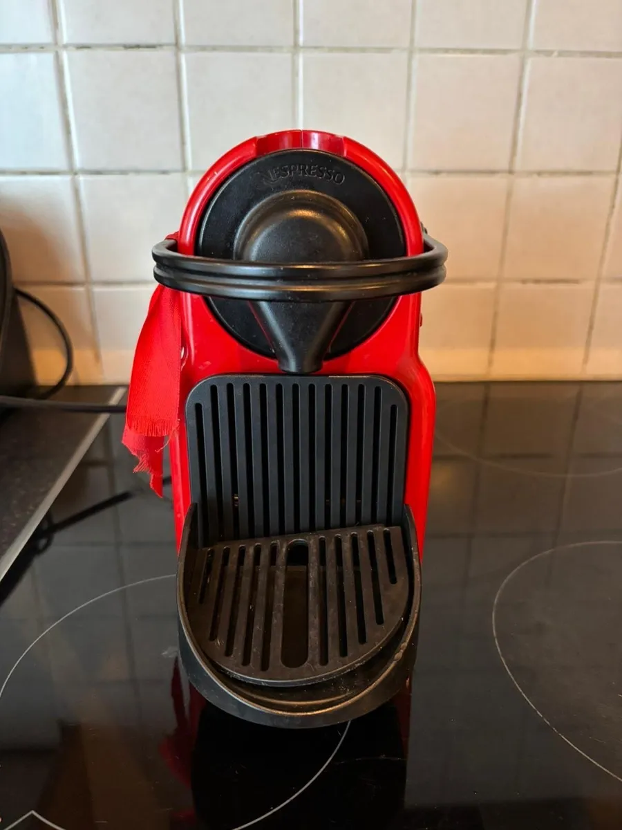 Nespresso Coffee Machine – Good Condition (Red) - Image 1