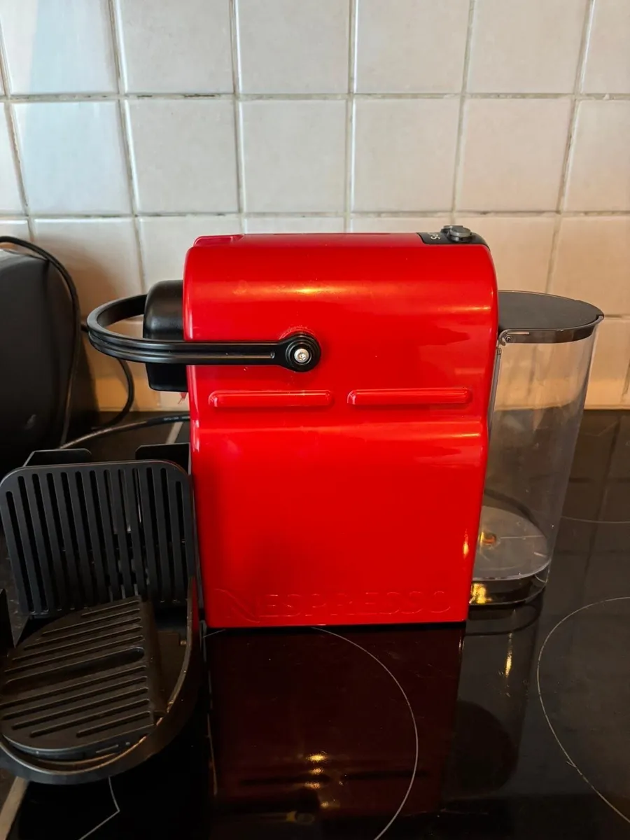 Nespresso Coffee Machine – Good Condition (Red) - Image 2