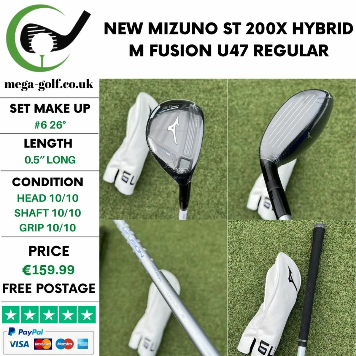 New Mizuno St 200X Hybrid / #6 26° / Regular - Image 1