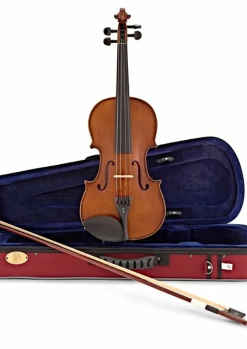 3/4 Violin, Shoulder Rest and Tuner - Image 1