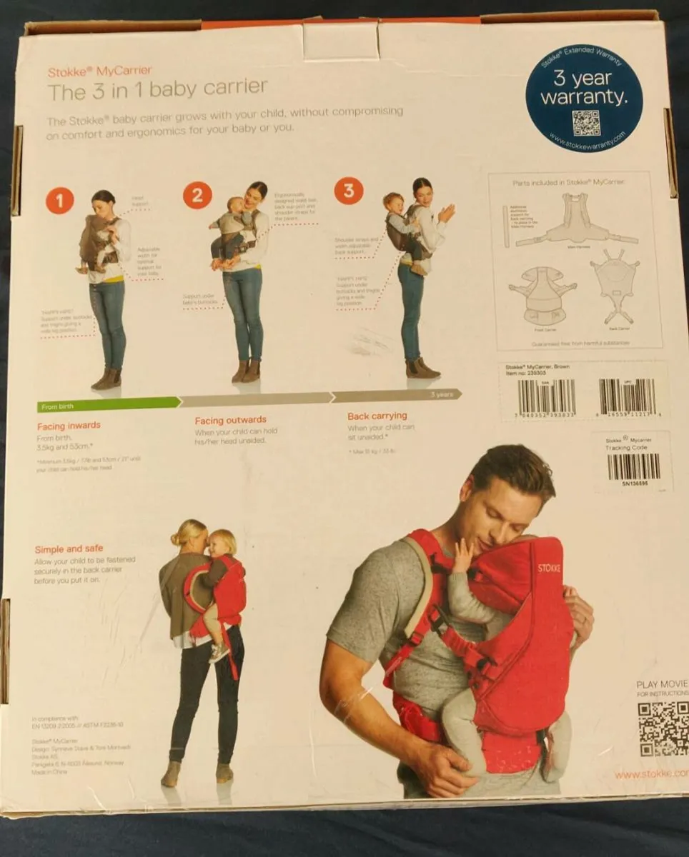 Baby 3 in 1 carrier - Image 3