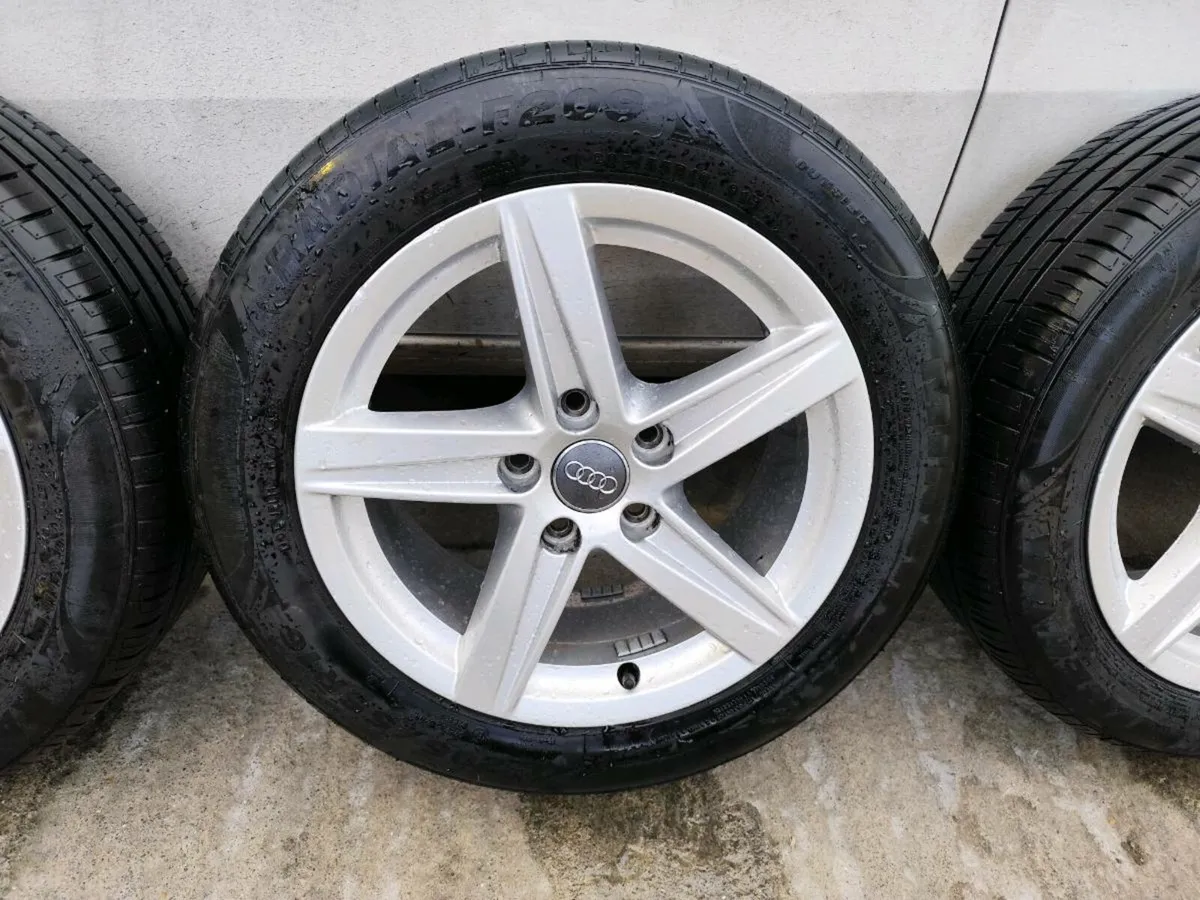 Audi A3 alloy wheels on new tyres - Image 4
