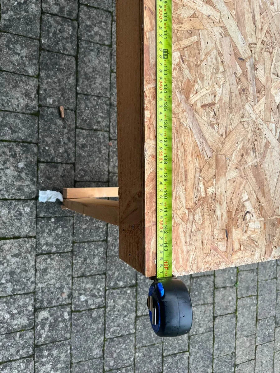 Plywood/4x2 bench/shelf - Image 4