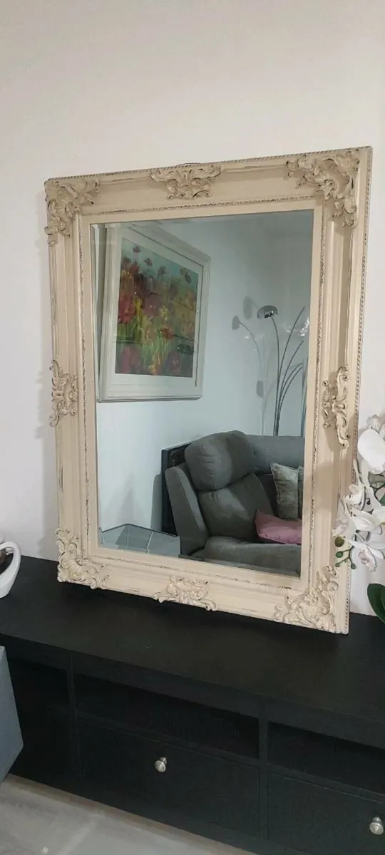 large, ornate  wall mirr - Image 2