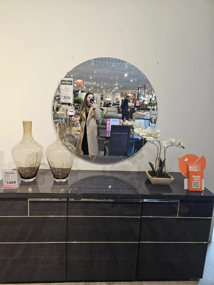 Large round mirror - brand new (unopened) - Image 1