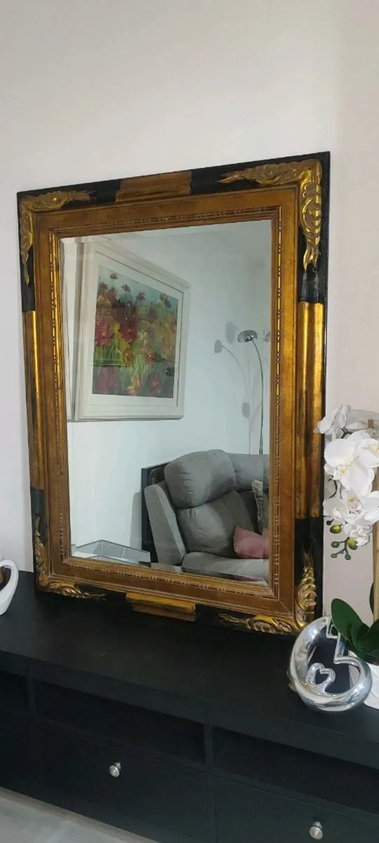 decorative mirror in Baroque or Victorian style - Image 2