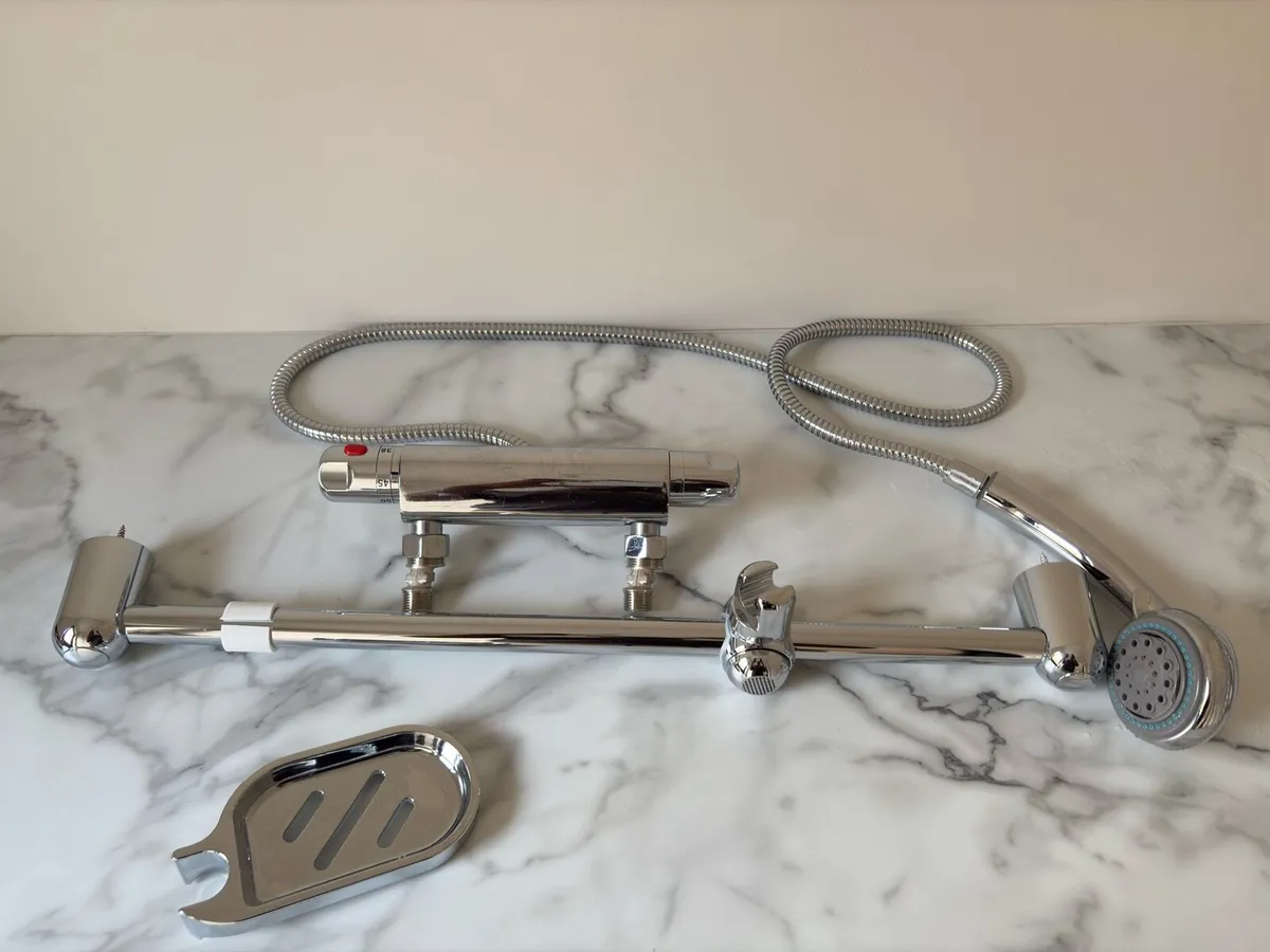 Chrome Shower Mixer – Excellent Condition - Image 1