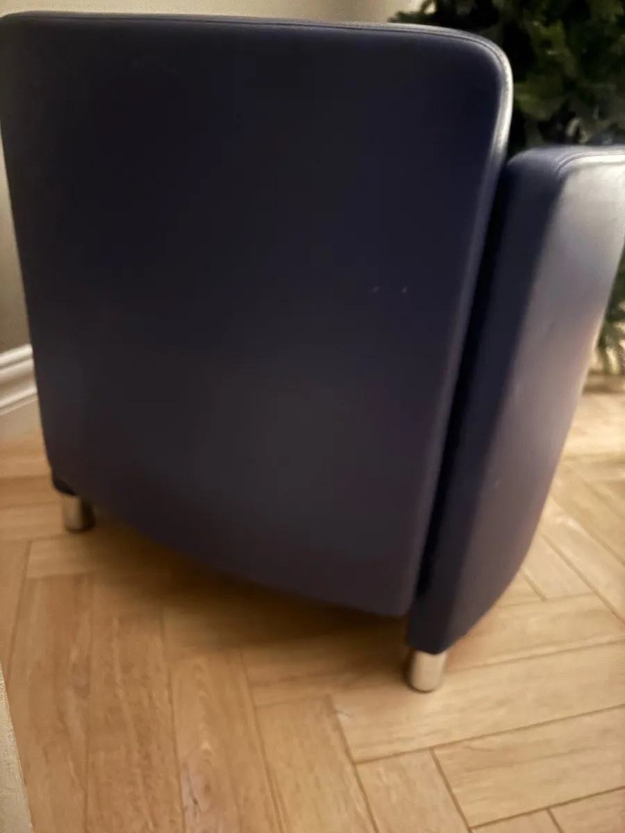 Navy Armchairs - Image 4