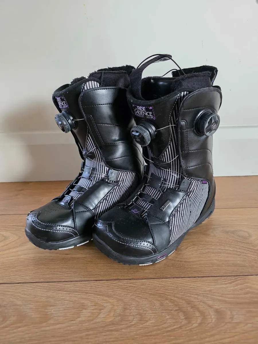 Womens Ride Cadence snowboard boots UK6 - Image 3