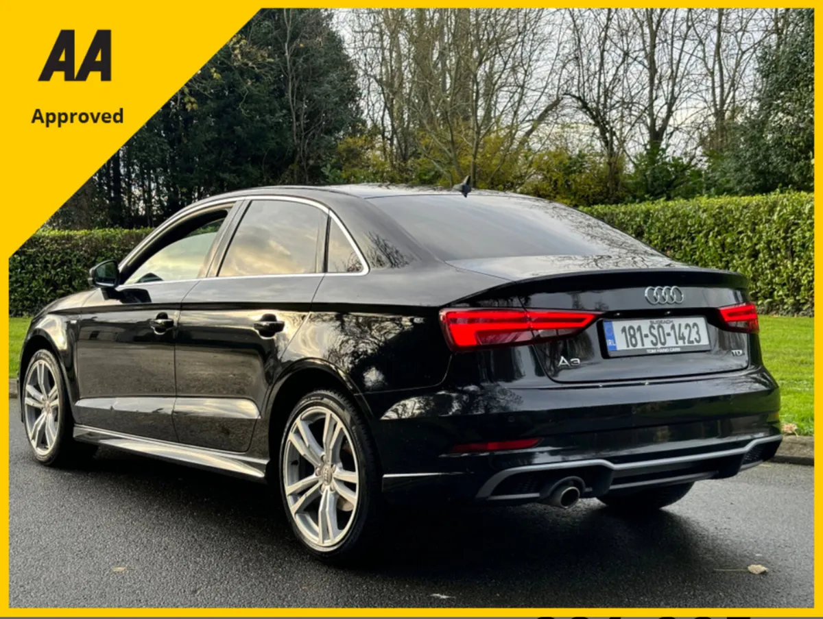 Audi A3 1.6 TDI S-LINE SALOON AUTO 2018 - Image 3