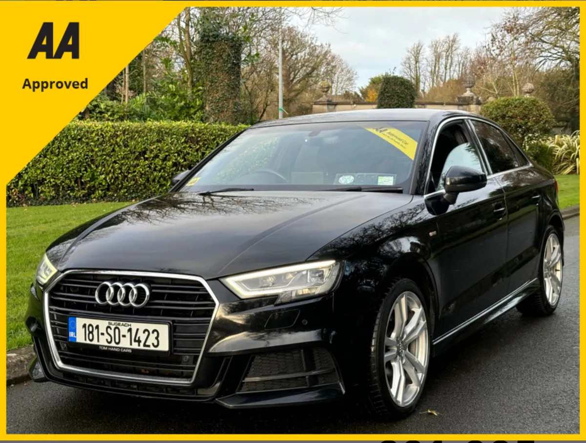 Audi A3 1.6 TDI S-LINE SALOON AUTO 2018 - Image 2