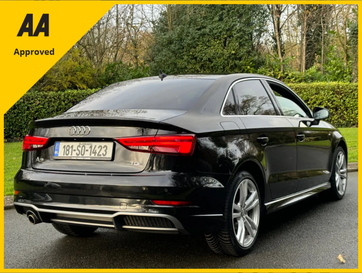 Audi A3 1.6 TDI S-LINE SALOON AUTO 2018 - Image 4