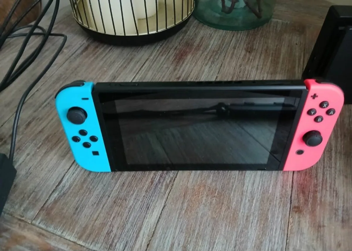 Nintendo Switch Blue/Red Console + 2 Free Games - Image 3