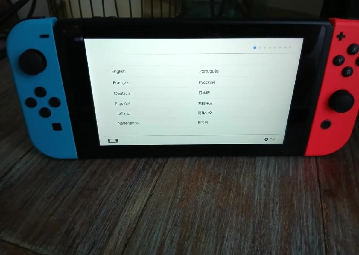 Nintendo Switch Blue/Red Console + 2 Free Games - Image 2