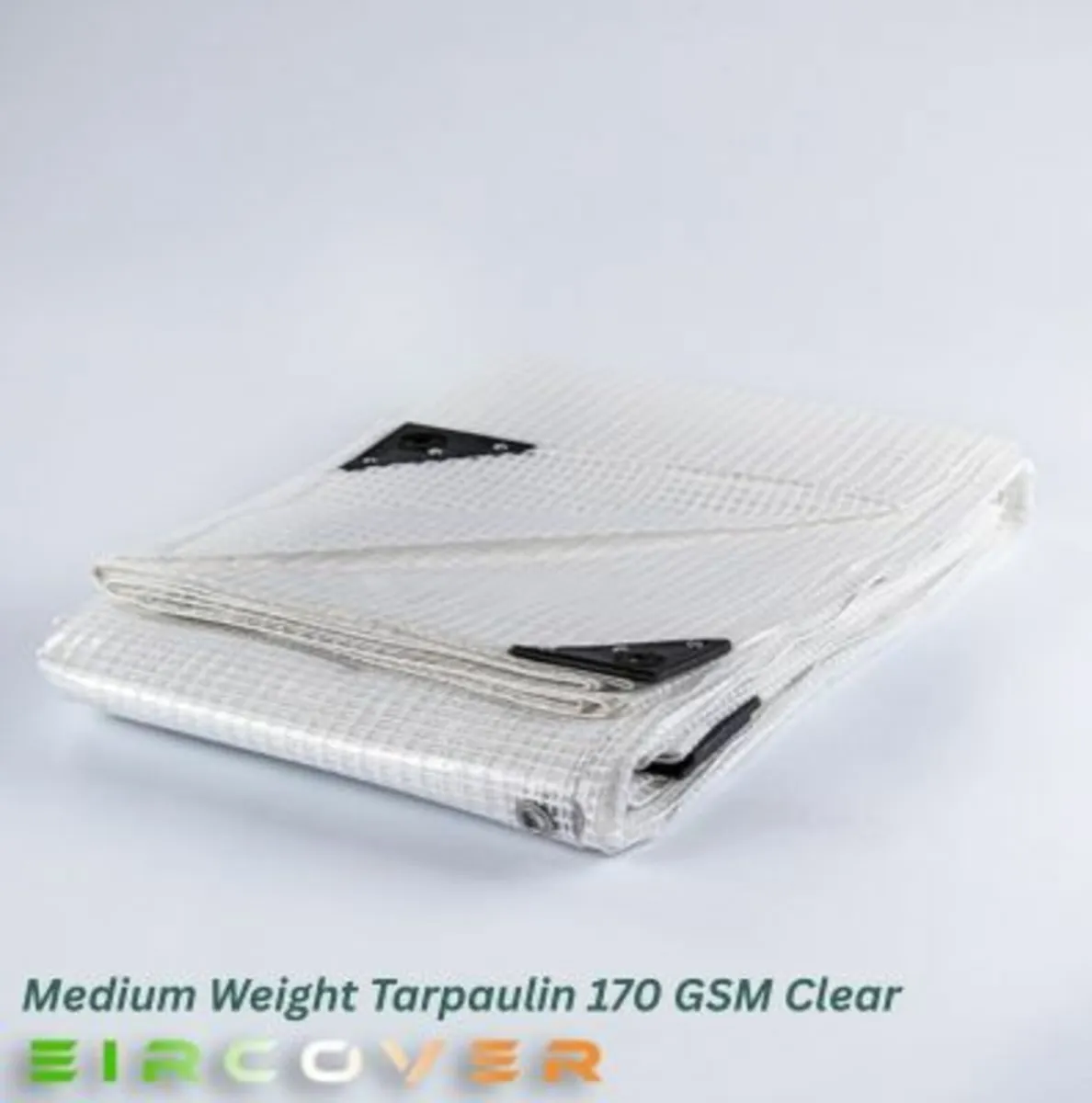 Medium Weight Tarpaulin 4m x 8m (13' -26') 170 gsm - Image 2