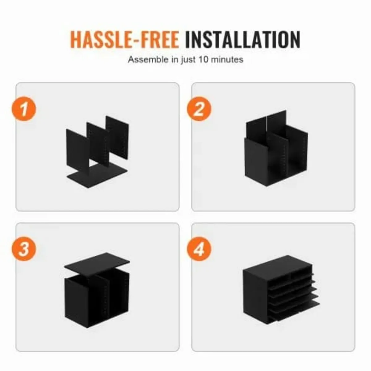 Wood Literature Organizer, 12 Compartments, File S - Image 4