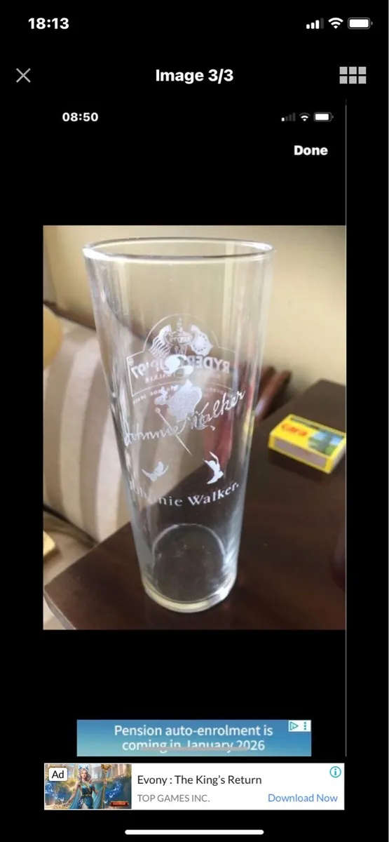 Ryder Cup 1997 Glass - Image 3