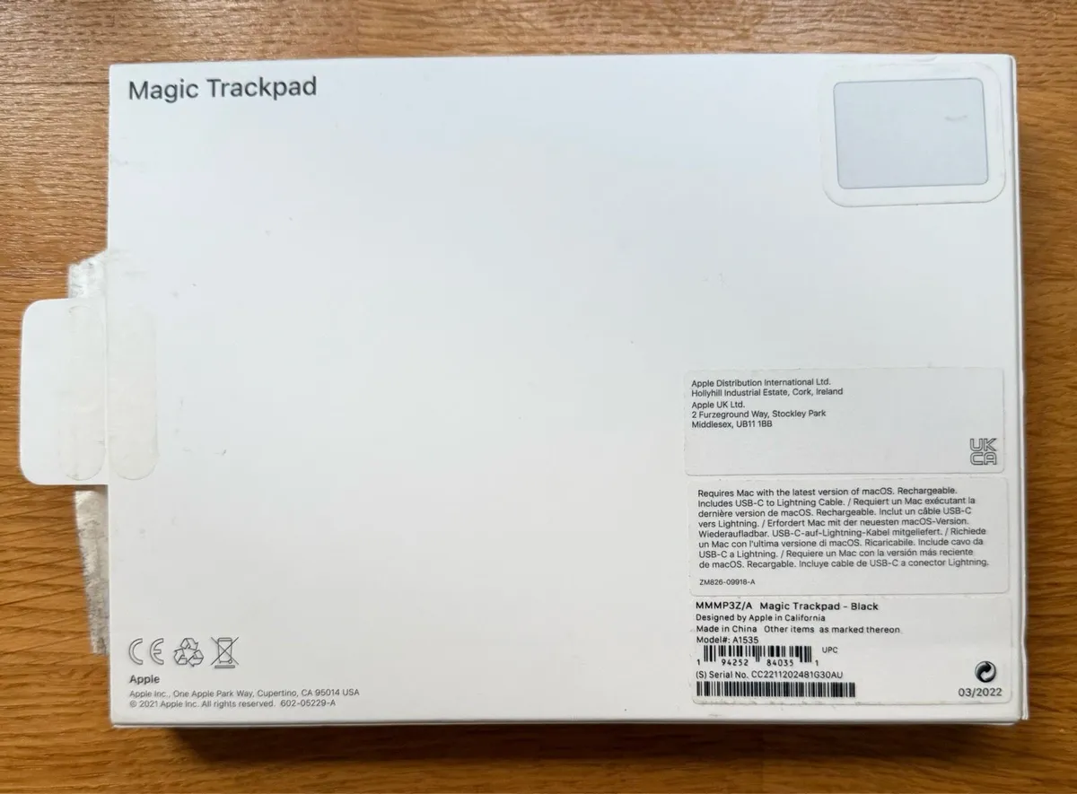 Apple Magic Trackpad, Black - Image 2