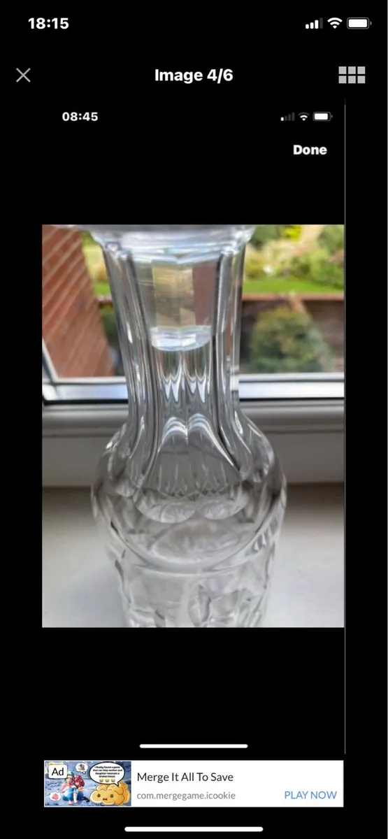Vintage Waterford Crystal Lismore Decanter - Image 4