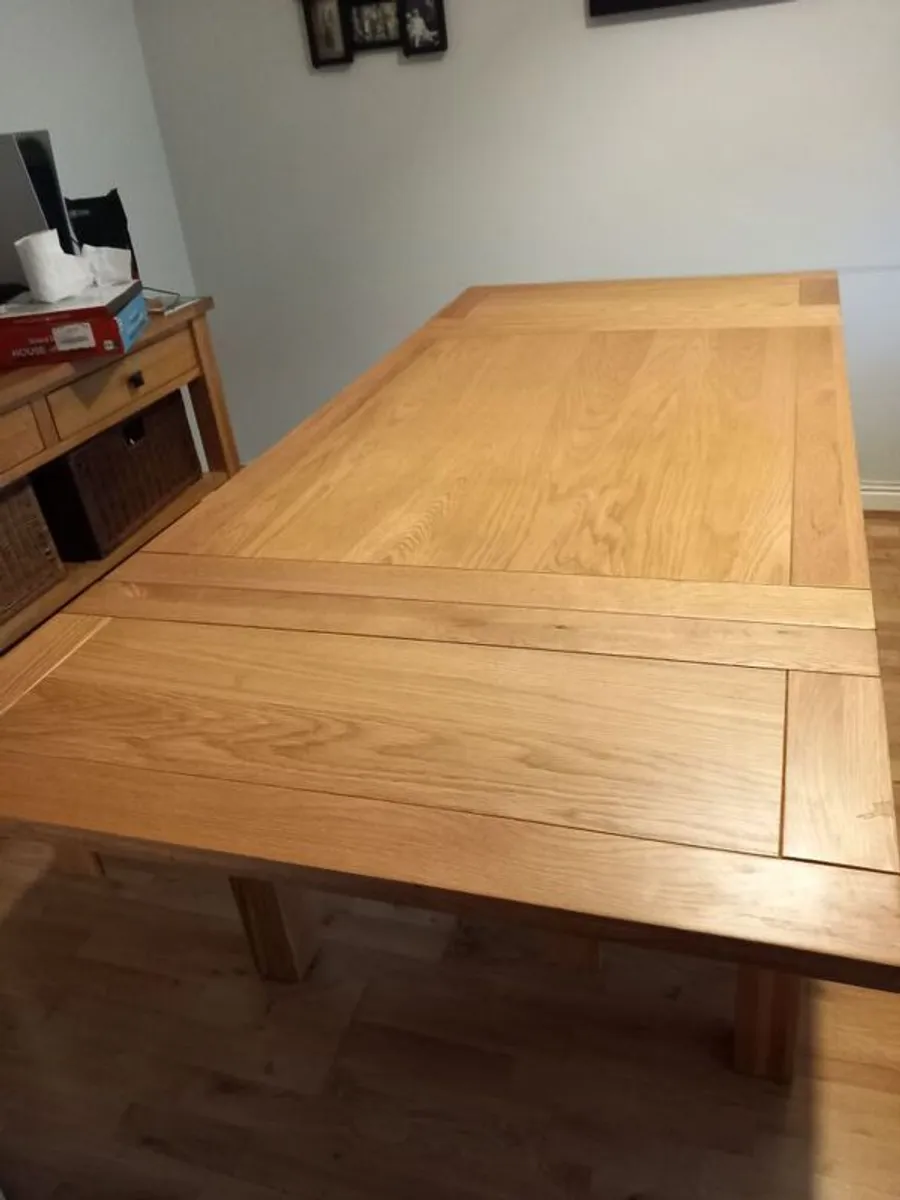 Dining table and 4 chairs great condition - Image 2