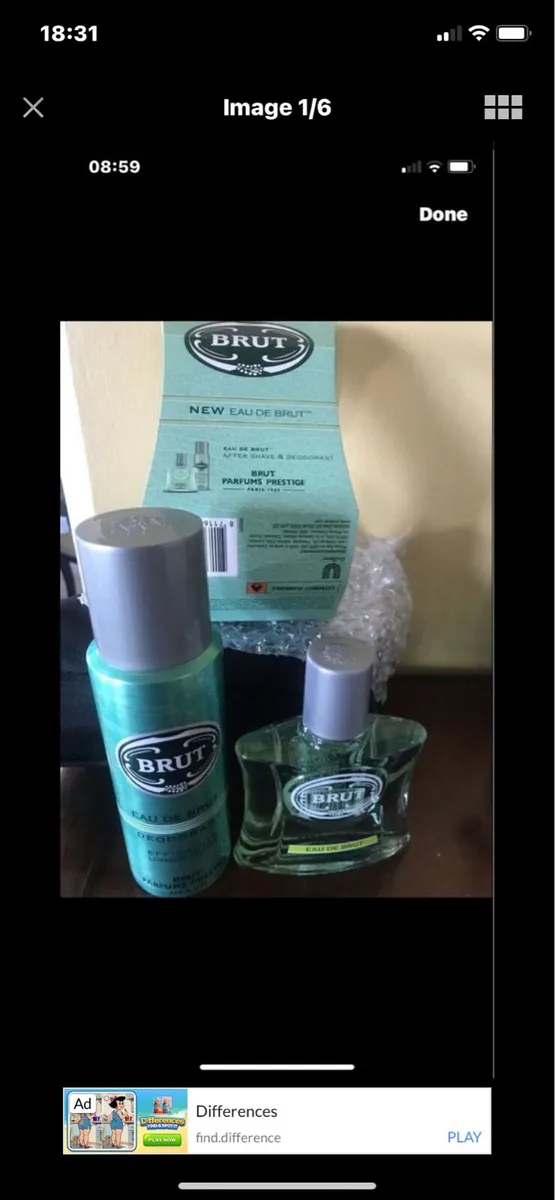 Brut Travel Bag Set - Image 2