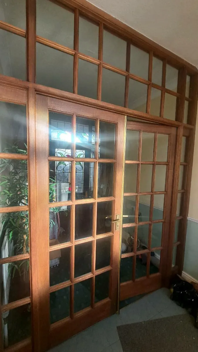 Hall Entrance Doorsand frame - Image 1