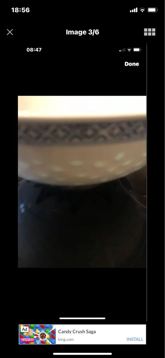 Antique Chinese Dragon Rice Bowl - Image 3