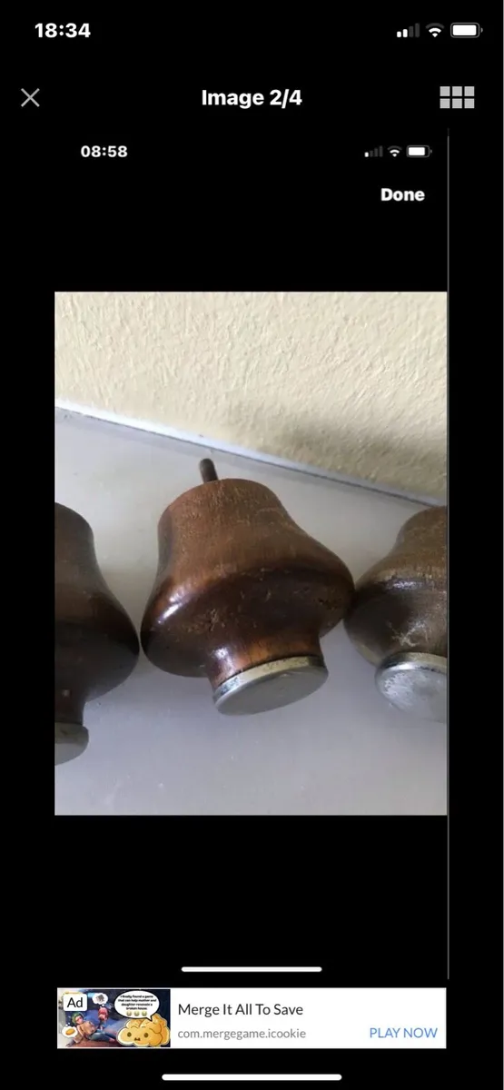 Vintage Timber Drawer Knobs - Image 2